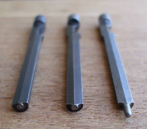 CZ-52 original firing pins, two with broken tips.